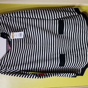 New (girl ) sz 16 stripe top